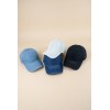 Casquette basique en coton 100% jeans - 1