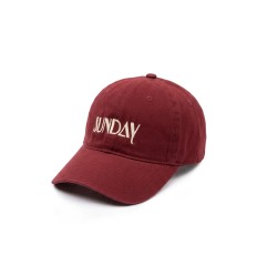 Casquette en coton 100% brodé SUNDAY - 1