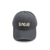 Casquette en coton 100% brodé SUNDAY - 3