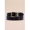Ceinture femme en croûte de cuir de vachette largeur 35 mm - 5