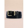 Ceinture femme en croûte de cuir de vachette largeur 35 mm - 6