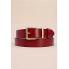 Ceinture femme en croûte de cuir de vachette largeur 35 mm - 7