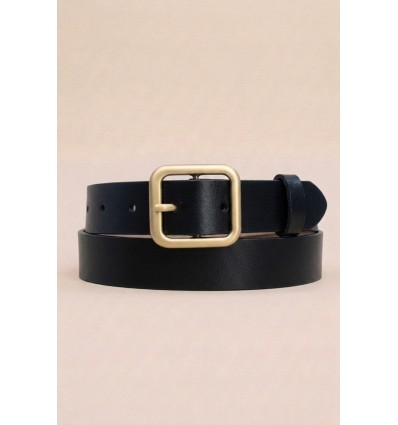 Ceinture femme en croûte de cuir de vachette largeur 30 mm - 5