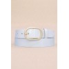 Ceinture femme en croûte de cuir de vachette largeur 30 mm - 2