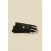 Ceinture femme en cuir impression croco largeur 2,5 cm Fabriqué en Italie - 1