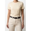 Ceinture femme en cuir impression croco largeur 2,5 cm Fabriqué en Italie - 2