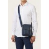 Sac bandoulière pour homme en cuir de vachette - 4