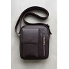 Sac bandoulière pour homme en cuir de vachette - 5