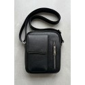 Sac bandoulière pour homme en cuir de vachette