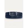 Ceinture automatique pour femme boucle crémaillère sans trous en croute de cuir de vachette 3 cm - 4