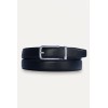 Ceinture automatique pour femme boucle crémaillère sans trous en croute de cuir de vachette 3 cm - 7
