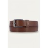 Ceinture homme en croûte de cuir de vachette largeur 35 mm - 1