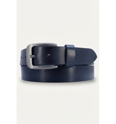 Ceinture homme en croûte de cuir de vachette largeur 35 mm - 1