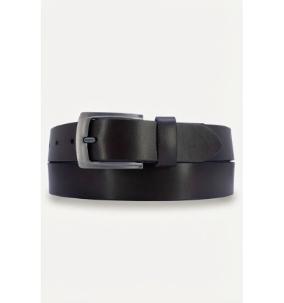 Ceinture homme en croûte de cuir de vachette largeur 35 mm - 1