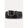 Ceinture homme en croûte de cuir de vachette largeur 35 mm - 1