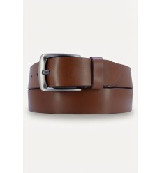 Ceinture homme en croûte de cuir de vachette largeur 40 mm - 1