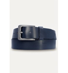 Ceinture homme en croûte de cuir de vachette largeur 40 mm - 1