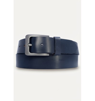 Ceinture homme en croûte de cuir de vachette largeur 40 mm - 1