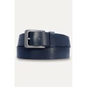 Ceinture homme en croûte de cuir de vachette largeur 40 mm