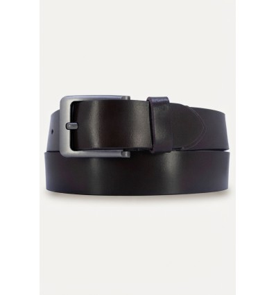 Ceinture homme en croûte de cuir de vachette largeur 40 mm - 1