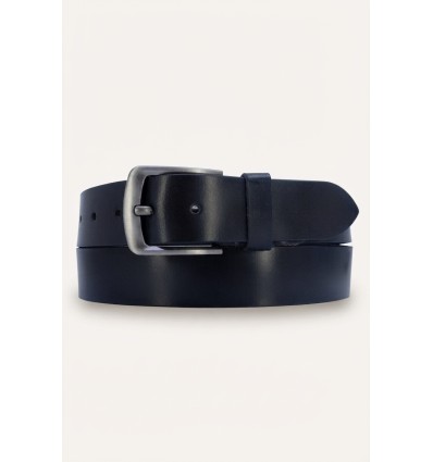 Ceinture homme en croûte de cuir de vachette largeur 40 mm - 1