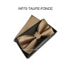 Nœuds papillon pour homme avec mouchoir/pochette emballé en boîte - 43