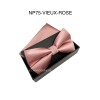 Nœuds papillon pour homme avec mouchoir/pochette emballé en boîte - 47