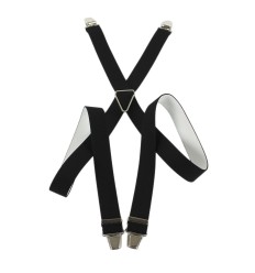 Bretelle elastique épais large "X" à 4 branches fabrication française