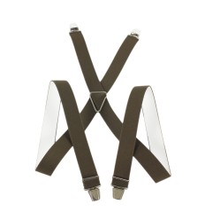 Bretelle elastique épais large "X" à 4 branches fabrication française