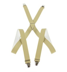 Bretelle elastique épais large "X" à 4 branches fabrication française