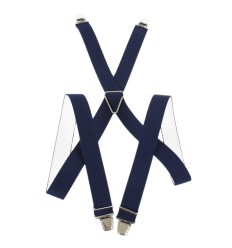 Bretelle elastique épais large "X" à 4 branches fabrication française