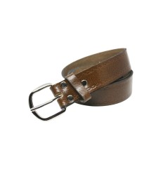 Ceinture moyenne de travail YVES en croûte de cuir de bovin