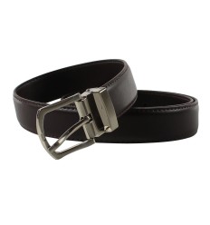 Ceinture classique en croûte de cuir