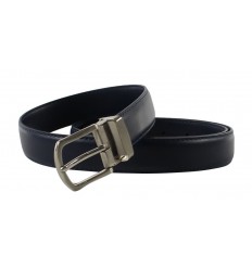 Ceinture classique en croûte de cuir