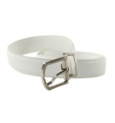 Ceinture classique en croûte de cuir
