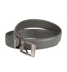 Ceinture classique en croûte de cuir