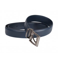 Ceinture classique en croûte de cuir