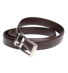 Ceinture classique en croûte de cuir
