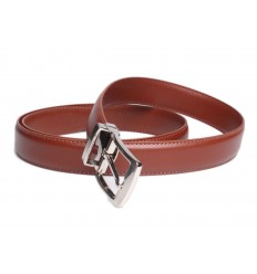 Ceinture classique en croûte de cuir