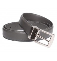 Ceinture classique en croûte de cuir