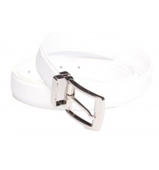 Ceinture classique en croûte de cuir