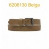 Ceinture en cuir de buffle "veau gras" fabriqué en France 6206130 Beige