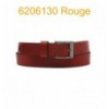 Ceinture en cuir de buffle "veau gras" fabriqué en France 6206130 Rouge