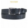 Ceinture en cuir aggloméré FG13 noir