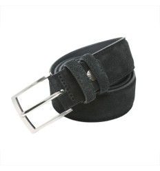 Ceinture en cuir véritable daim suede Renato Balestra