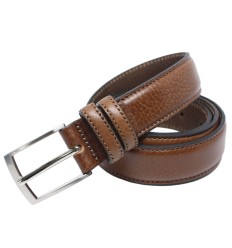 Ceinture en cuir véritable lisse fine Renato Balestra