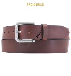 Ceinturon large en cuir de buffle "veau gras" PF10 MC