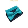 Nœuds papillon pour homme avec mouchoir en boîte LAGOON