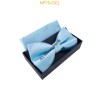 Nœuds papillon pour homme avec mouchoir en boîte CIEL