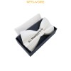 Nœuds papillon pour homme avec mouchoir en boîte IVOIRE